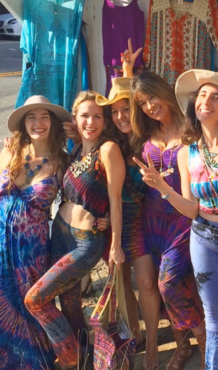 Tie Dye Festival boho hippie dresses Shop Bouboulina Tie Dye Festival boho hippie dresses Shop Bouboulina