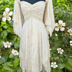 “MOON GODDESS” Stevie Nicks Dreams Dress, 70% Silk Two Layers, sizing XS to 5X