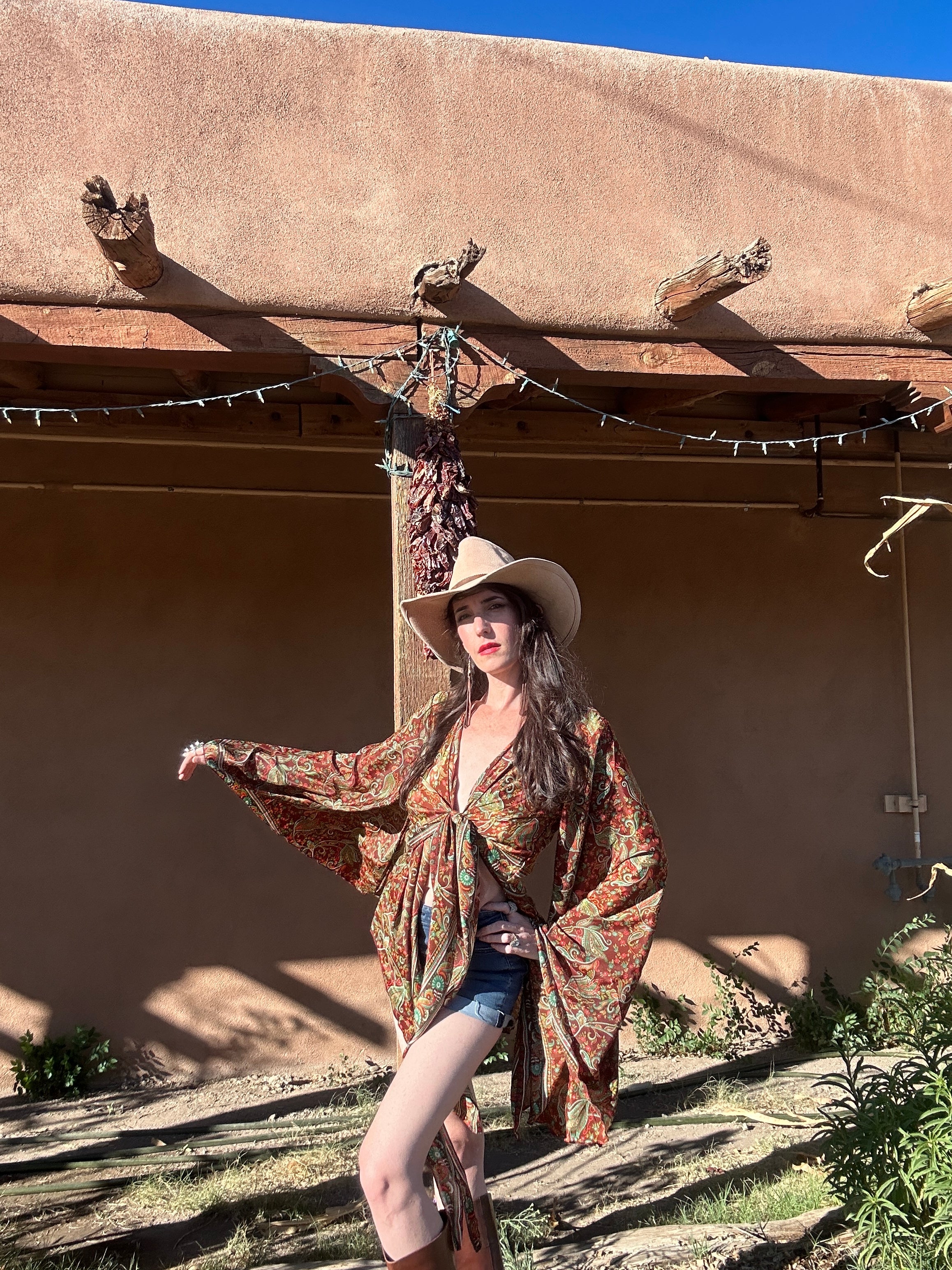 tunic dress boho Boho Print Tunic Dress