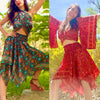 GYPSY SILK SKIRT, 2 Way Skirt/ Strapless Dress Size XS - 5x
