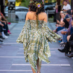FAIRY BLOSSOM Stevie Dreams Dress – 70% Silk Two-Layer Maxi Dress