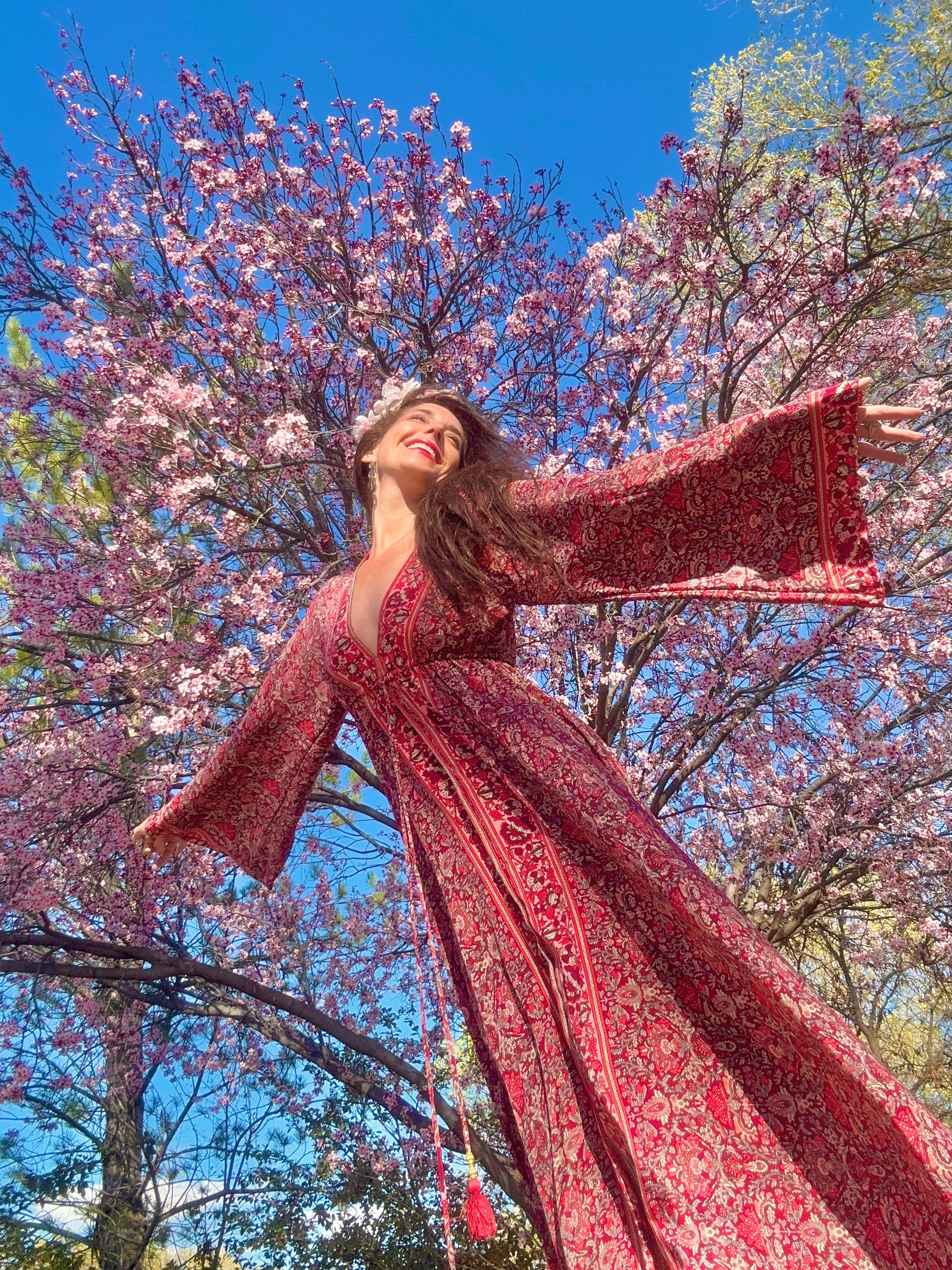 stevie nicks dress Dreams 70% Silk Two-Layer Boho Maxi | Stevie Nicks-Inspired Ruffle Dress | Fleetwood Mac Witchy Gown this flowing tiered maxi dress is the ultimate statement piece for every season Stevie Nicks Silk Songbird Dress,