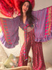 Isnt she Lovely silk SET, Eco All Silk Wrap Pants and Wrap Top fits xs to xl