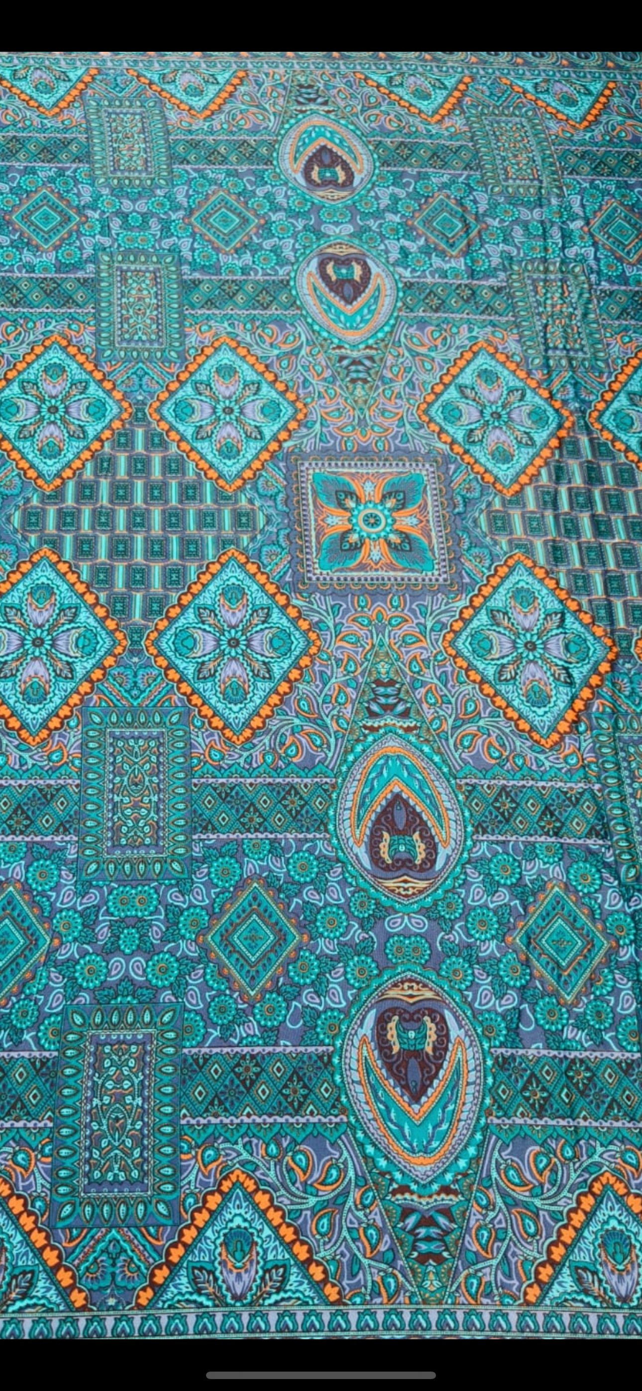 SILK KIMONO DRESS, ROBE Rayon One Size, PEACOCK Blue