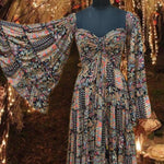 “Black Winged Dove Dress” Stevie Nicks Dress, 70% , Choose XS to 5X