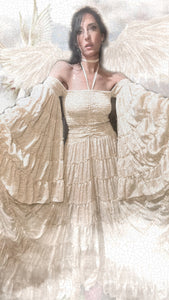 “White Winged Dove Dress” Stevie Nicks Dress, 70% , Choose XS to 5X