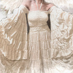 “White Winged Dove Dress” Stevie Nicks Dress, 70% , Choose XS to 5X