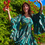 “Talk to me” SILK FAIRY DRESS Set,  Silk Rayon Full flowy Skirt short