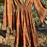 “Sara” Dress, Stevie Nicks Inspired, one size fits xs/xl, 70% Silk