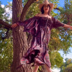 Stevie Nicks Dreams Dress, I Put a Spell on You Prinf, 70% Silk Two Layers, sizing XS to 5X