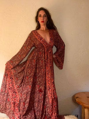 Stevie Nicks Silk Songbird Dress, 3 prints, one size fits xs/l