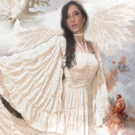 “White Winged Dove Dress” Stevie Nicks Dress, 70% , Choose XS to 5X