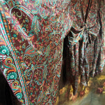 Stevie Nicks Dreams Dress, 70% Silk Two Layers, sizing XS to 5X, Ethereal Earth print