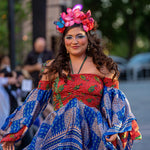FRIDA Fantasy Dress; 100% Eco Vintage Silk, Fits Xs to Large