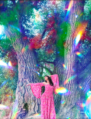 Butterfly Bell Sleeve Maxi Dress Green | Double Side Slit Boho Fairy Dress | One Size XS to Large Orange Poppy Fields Butterfly Bell Sleeve Maxi Dress Green | Double Side Slit Boho Fairy Dress | One Size XS to Large Orange Poppy Fields
