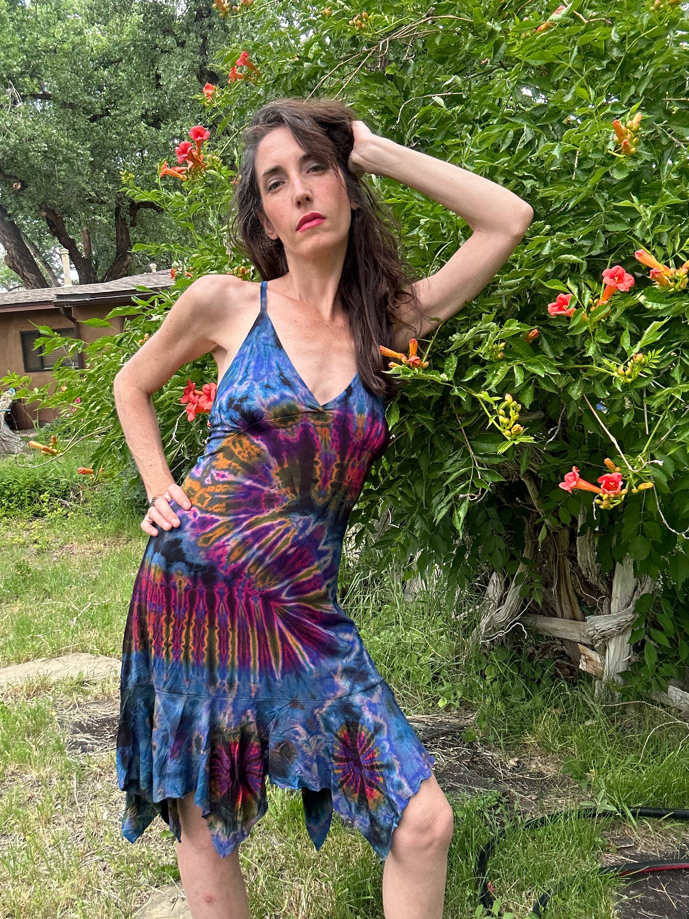 Tie Dye Dress One Size Fits All