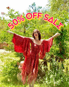 STEVIE DREAMS DRESS, 70% Silk Two Layer Stevie Nicks Fleetwood Mac XS to 5X Blue Purple Red