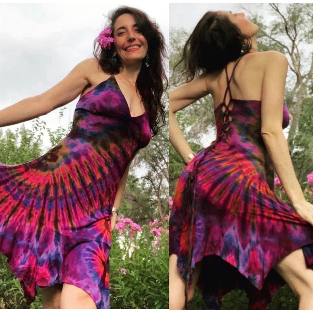 Tie Dye Dress One Size Fits All