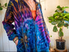 HOODIE TIE DYE Hand Tie Dyed Boho Hippie Zip Up