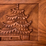 Hand Carved Box Jewelry Box Trinket Box