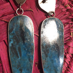 HANDMADE VINTAGE EARRINGS Native American Turquoise