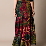 Tie Dye Skirt One Size Plus Size