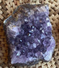 AMETHYST CRYSTAL GEODE Dark Purple Medium Size