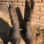 VINTAGE COWGIRL BOOTS Brown Womens Western Leather