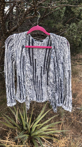 HIPPIE FRINGE CARDIGAN Nic and Zoe Boho Long Sleeve