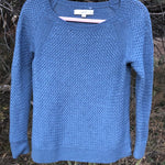 LOFT WOMENS SWEATER Blue Long Sleeve