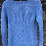 LOFT WOMENS SWEATER Blue Long Sleeve