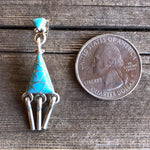 Handmade Turquoise Earrings Native American Made