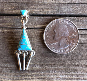 Handmade Turquoise Earrings Native American Made