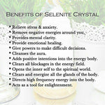 SELENITE CRYSTAL WAND Healing Crystals