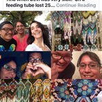 NATIVE BEADED EARRINGS Geometric Freedom Navajo Native American Tina One of a kind