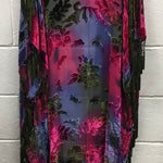 Tie Dye Kimono One Size Plus Size