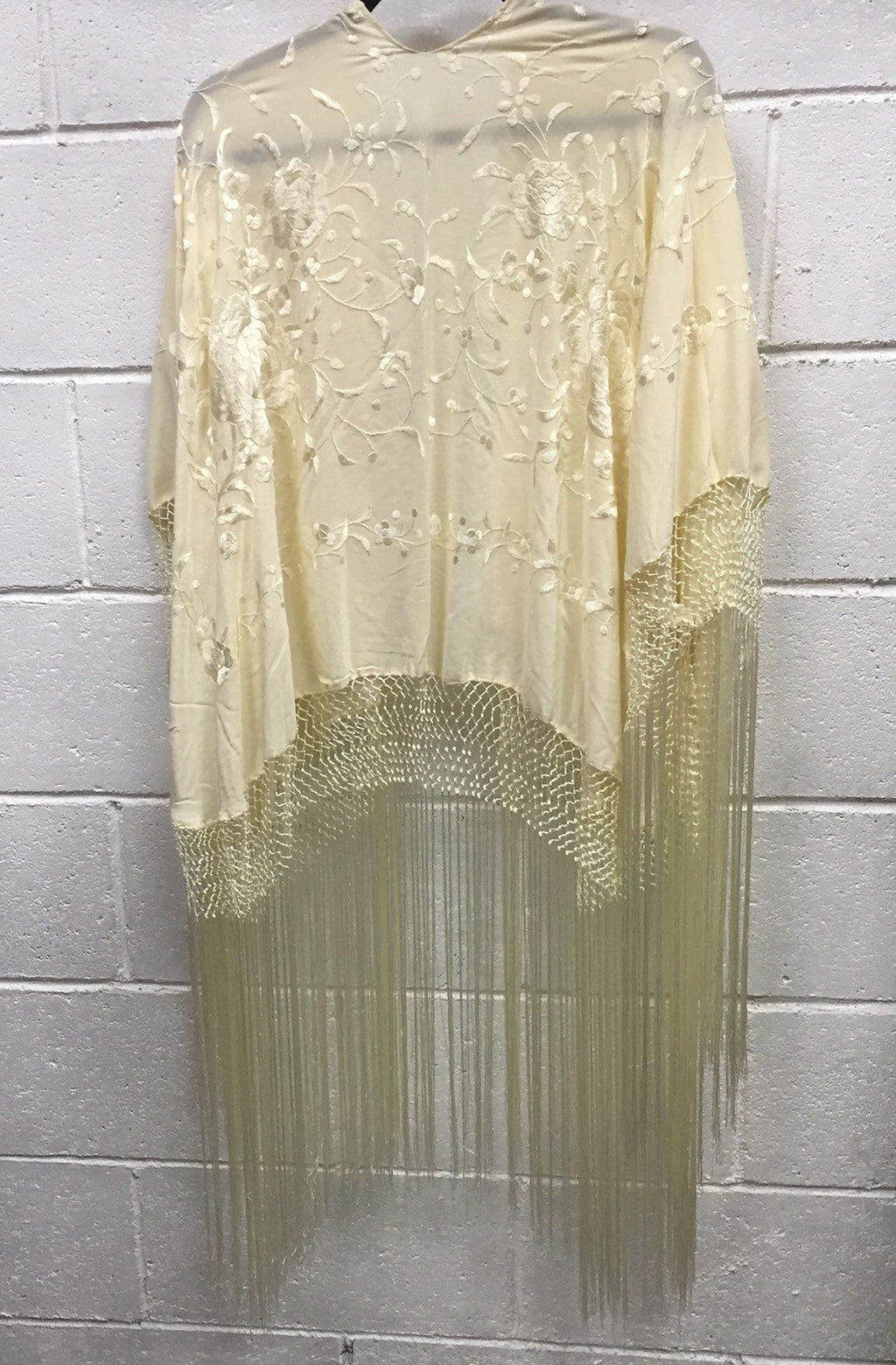 Embroidered Silk Kimono One Size Fits All