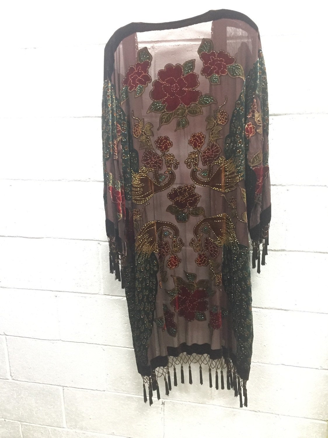 Silk Kimono Robe One Size Fits All