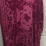 Silk Sheer Kimono One Size Plus Size