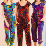 Tie Dye Jumpsuit One Size Fits All