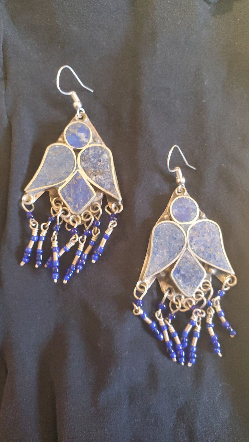 Lapis CHANDELIER EARRINGS