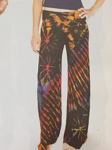 Tie Dye Pants Wide Leg Unisex One Size Fits All