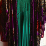 Beaded Silk Kimono One Size Fits All