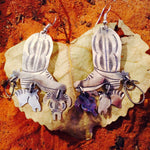 HANDMADE SILVER EARRINGS Native American Made