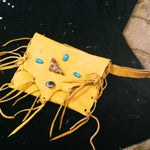 HANDMADE LEATHER CLUTCH Purse by Kathy Bouboulina Native