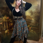 Black Magic Woman SKIRT Silk Blend: choose your size