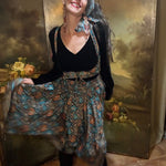 Black Magic Woman SKIRT Silk Blend: choose your size