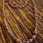 Vintage Native American Juniper Seed Bead Unisex Happy Hippie Necklace