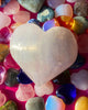 SELENITE CRYSTAL HEARTS  Large Crystal Heart