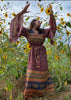 ECO SILK DRESS Paisley Gypsy Festival All Silk